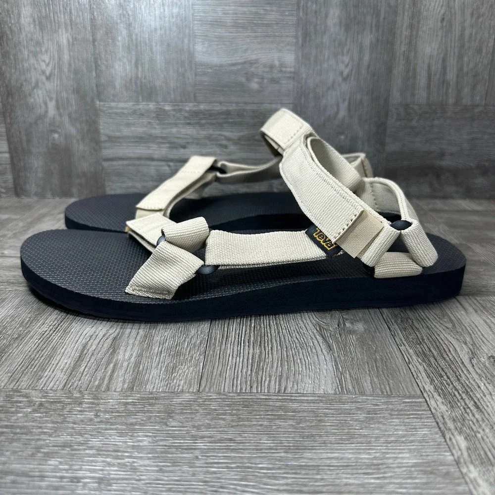 Teva‎ Original Universal Sandals Mens 11 Sesame Tan Strappy Outdoor NEW